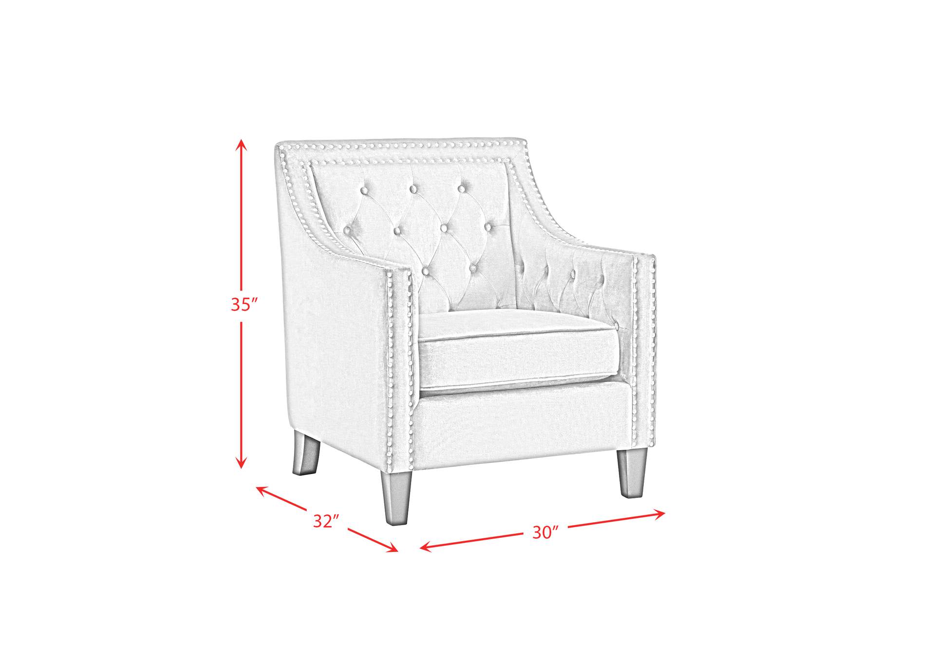 Tiffany 16042 Chair In Phoenix Black,Elements