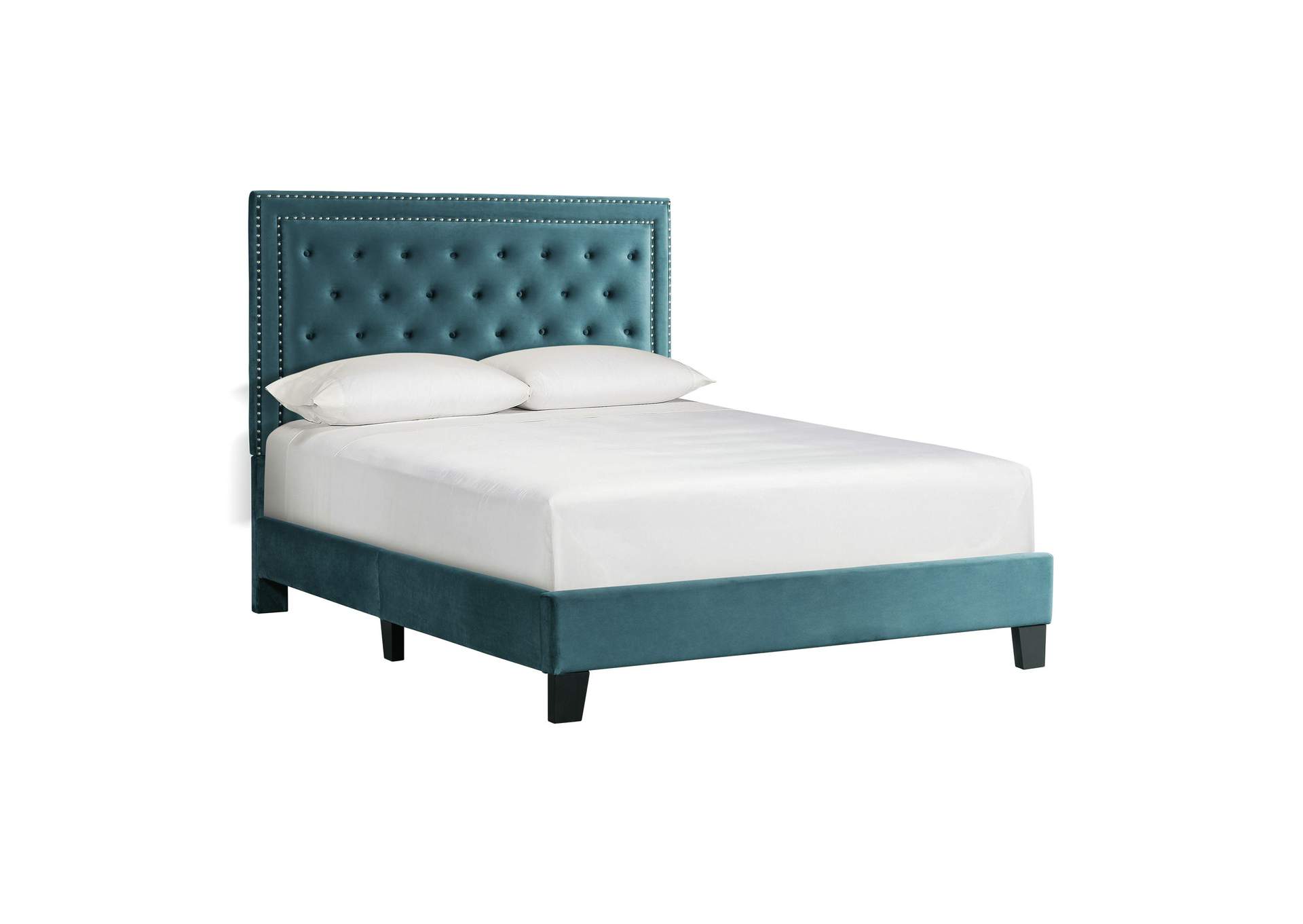 Tiffany Full Bed In Broadway Marine Blue,Elements