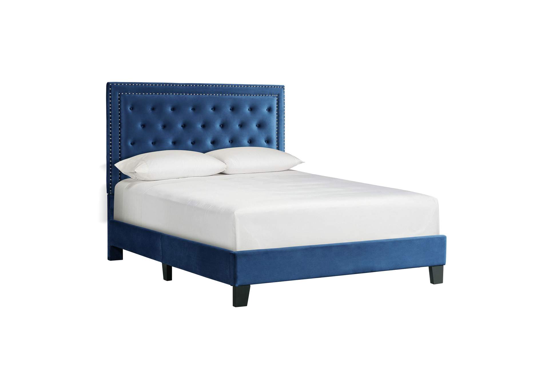 Tiffany Full Bed In Broadway Navy,Elements