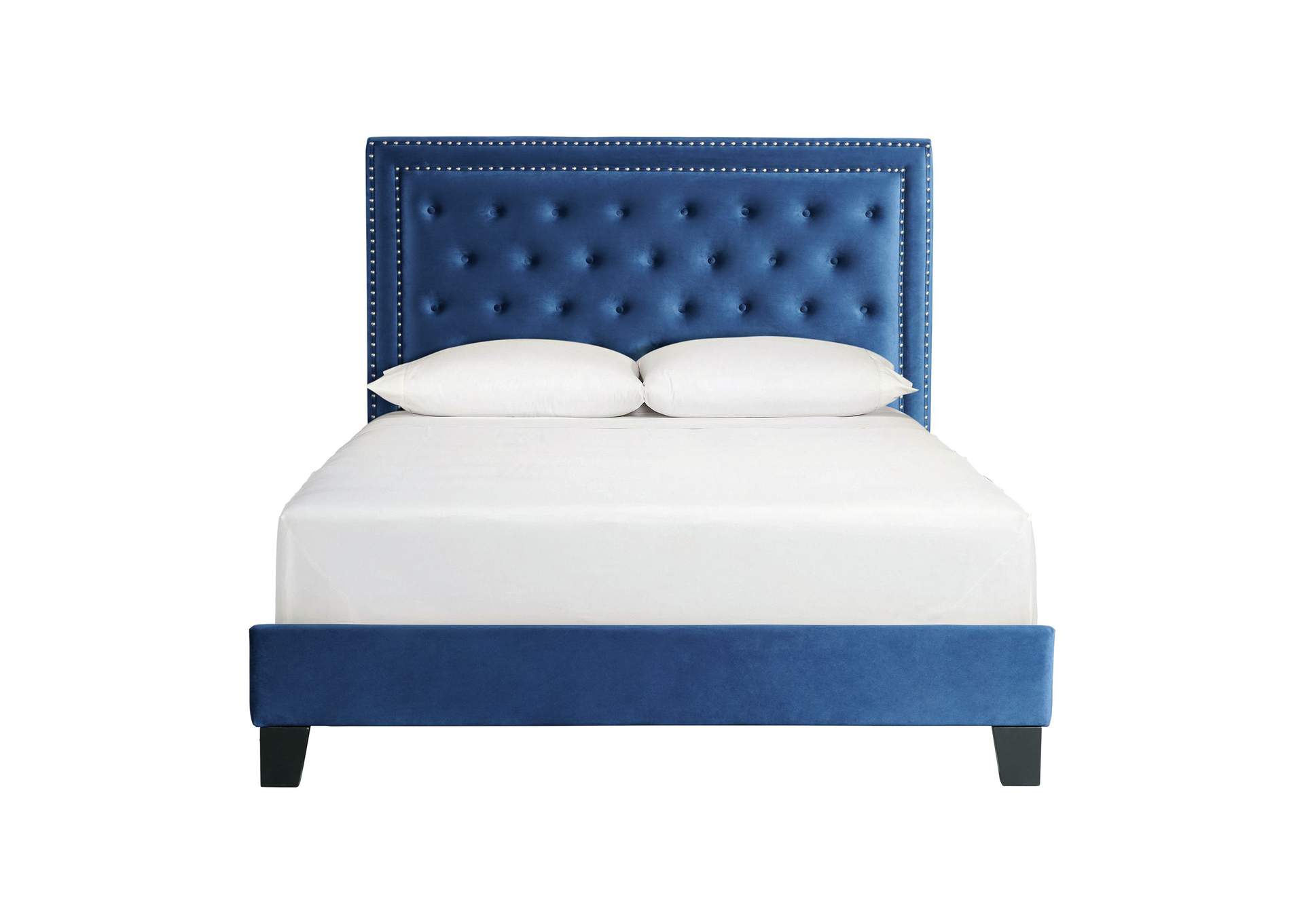 Tiffany Full Bed In Broadway Navy,Elements