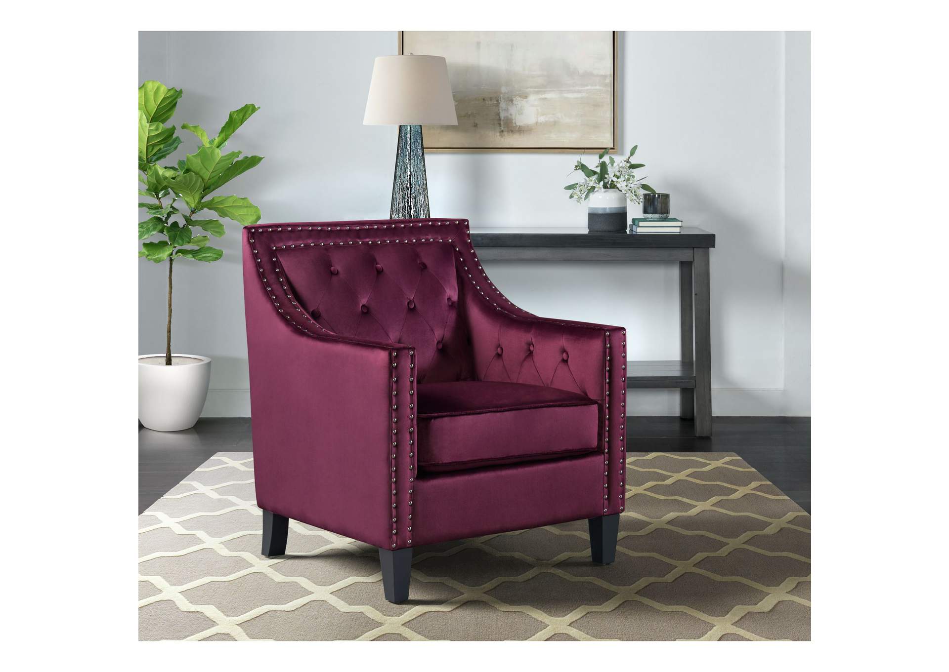 Tiffany 16042 Chair Broadway Grape,Elements
