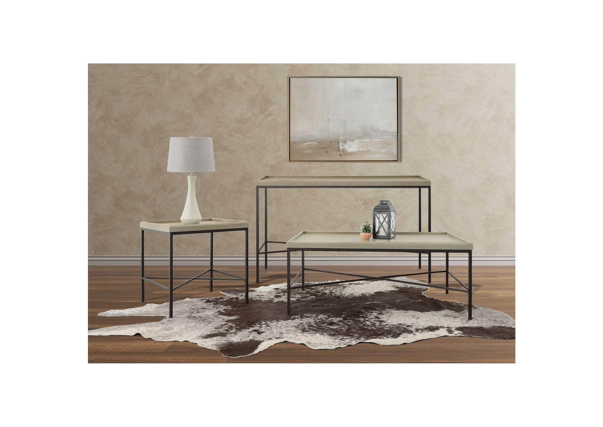 Timesch 3 Piece Occasional Set In Natural,Elements