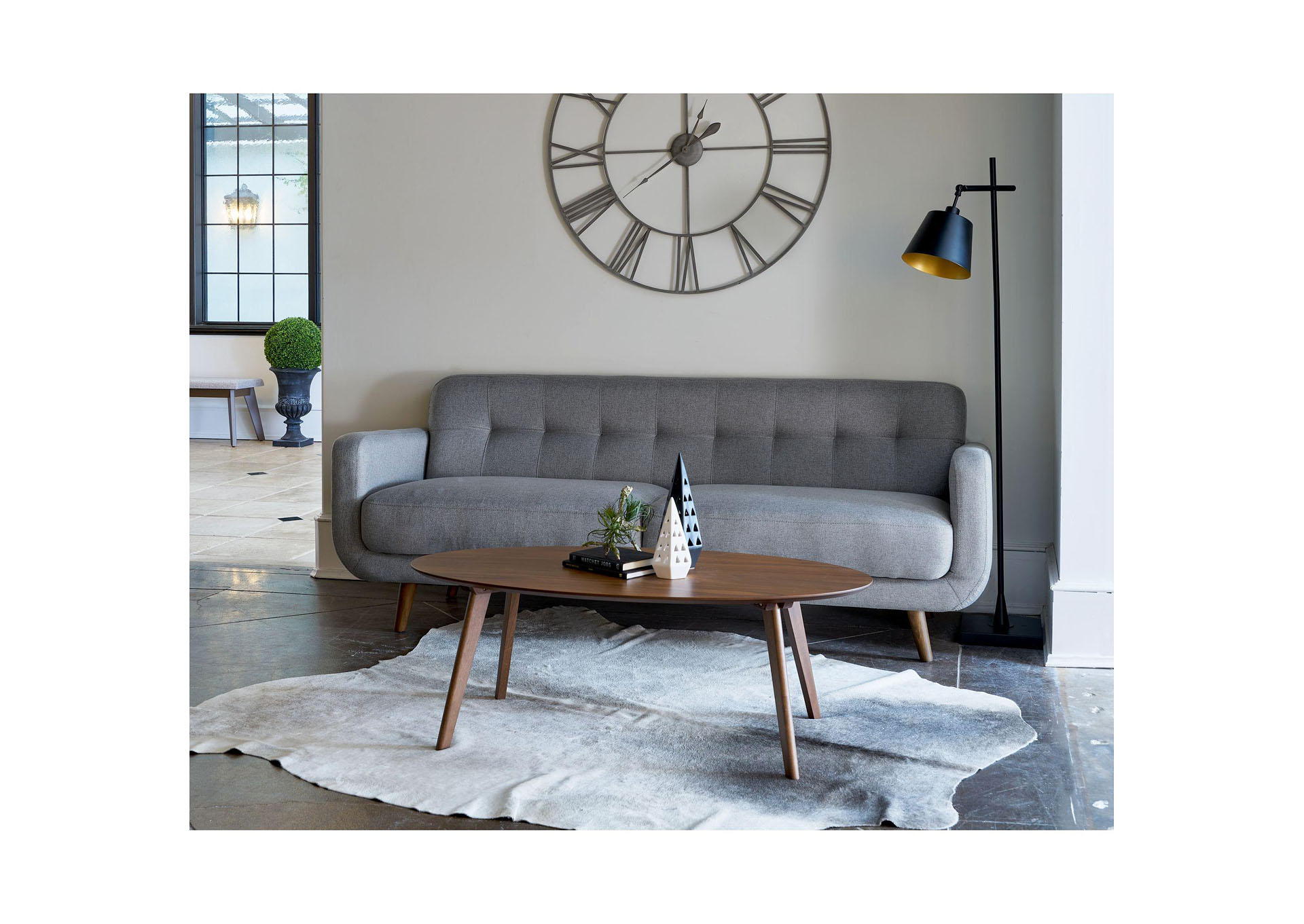 Tribeca Sofa In Michelle Grey,Elements