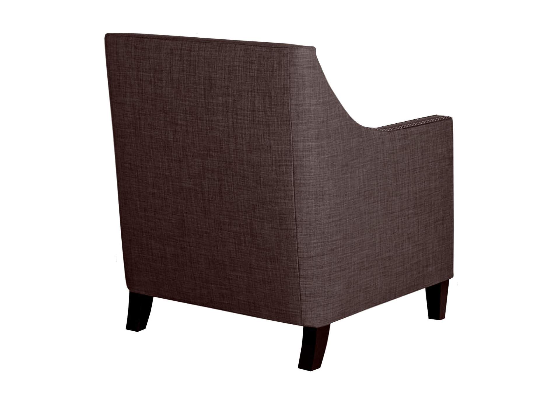 Erica 497 Chair With Chrome Nails Heirloom Chocolate,Elements