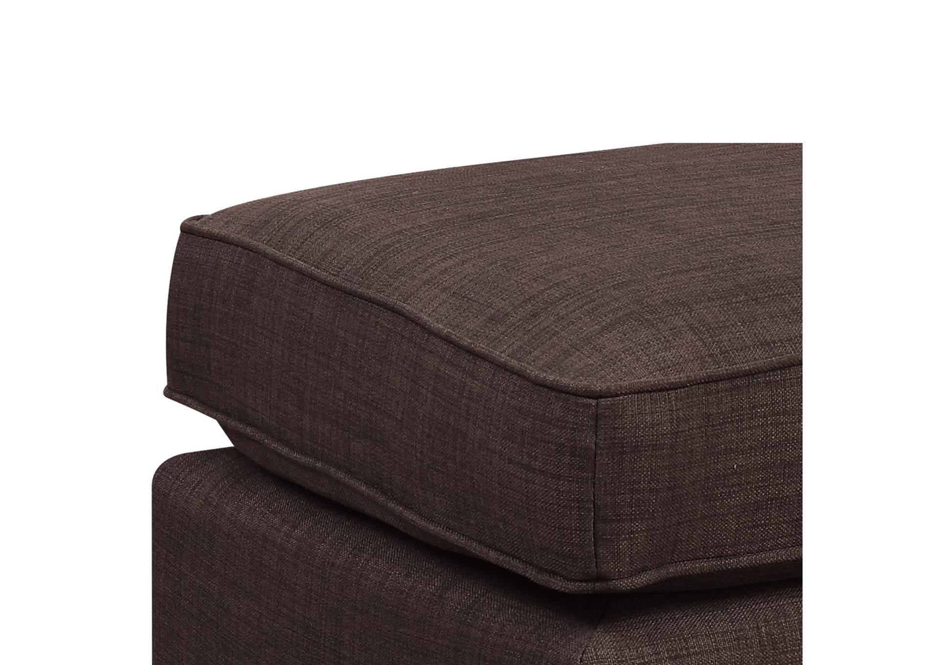 Erica Chair Ottoman Chocolate,Elements