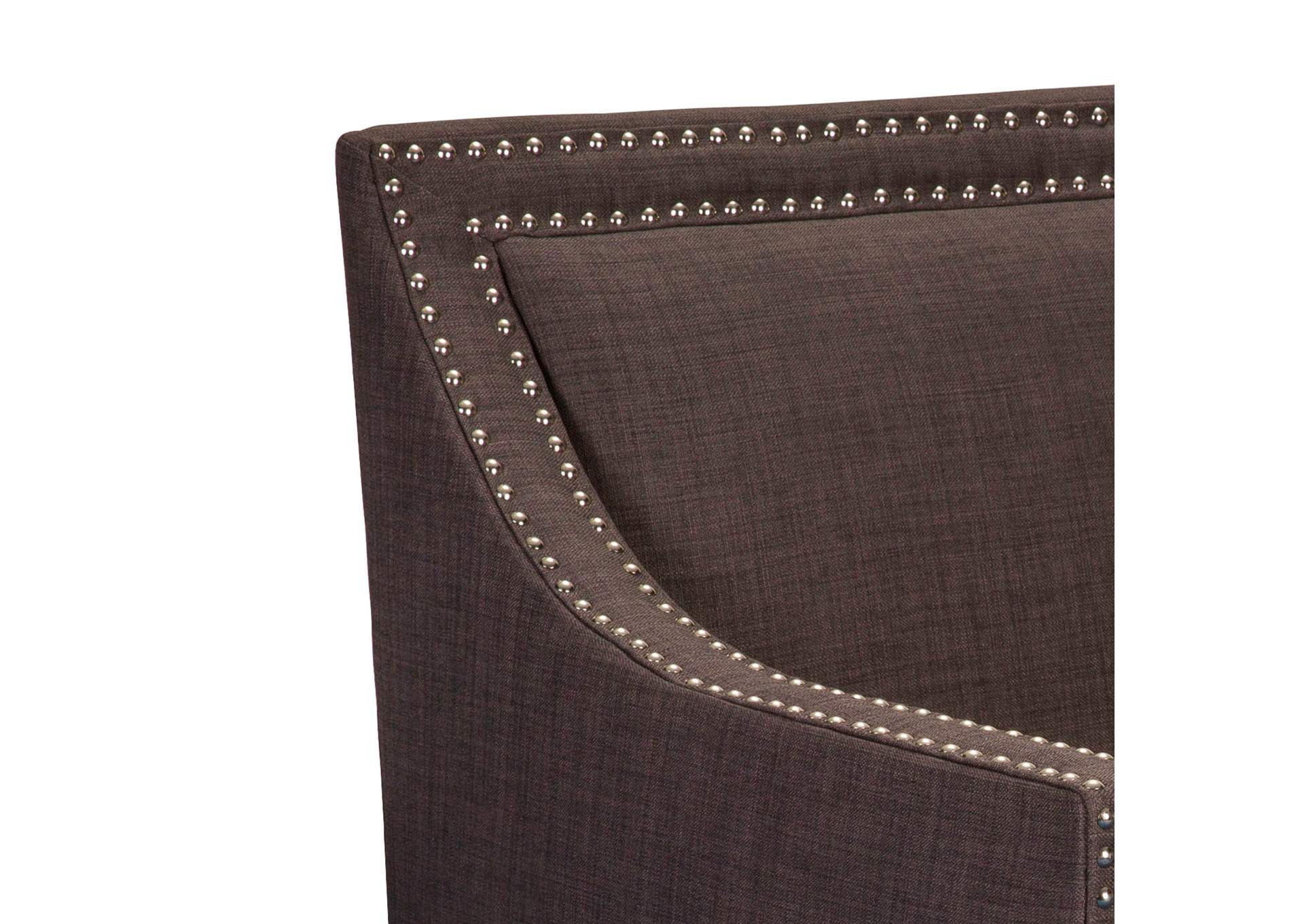 Erica Chair Ottoman Chocolate,Elements