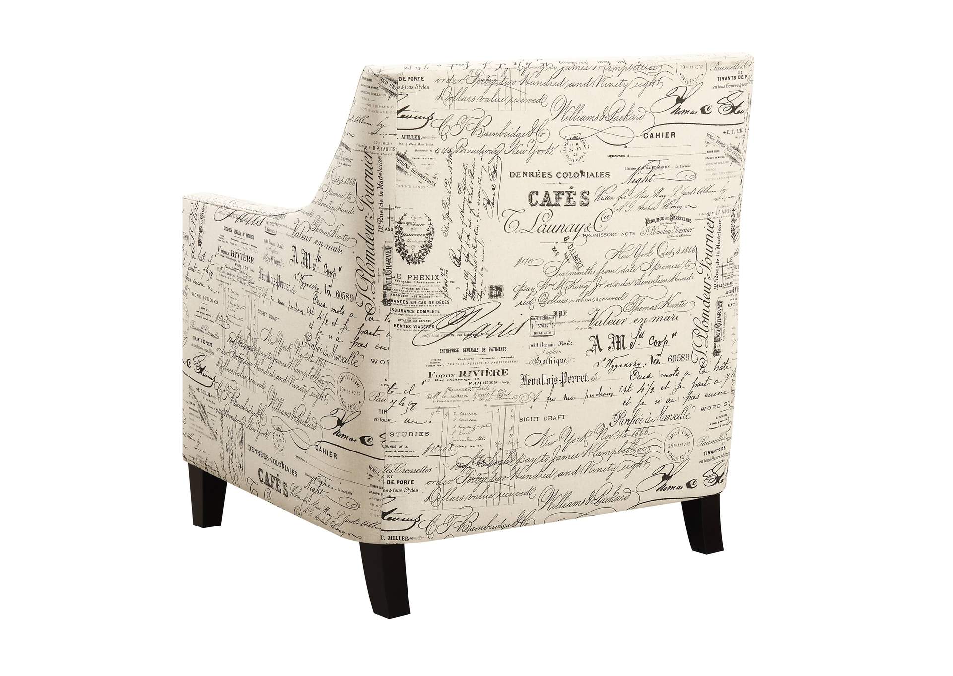 Erica 497 Chair With Chrome Nails French Script,Elements