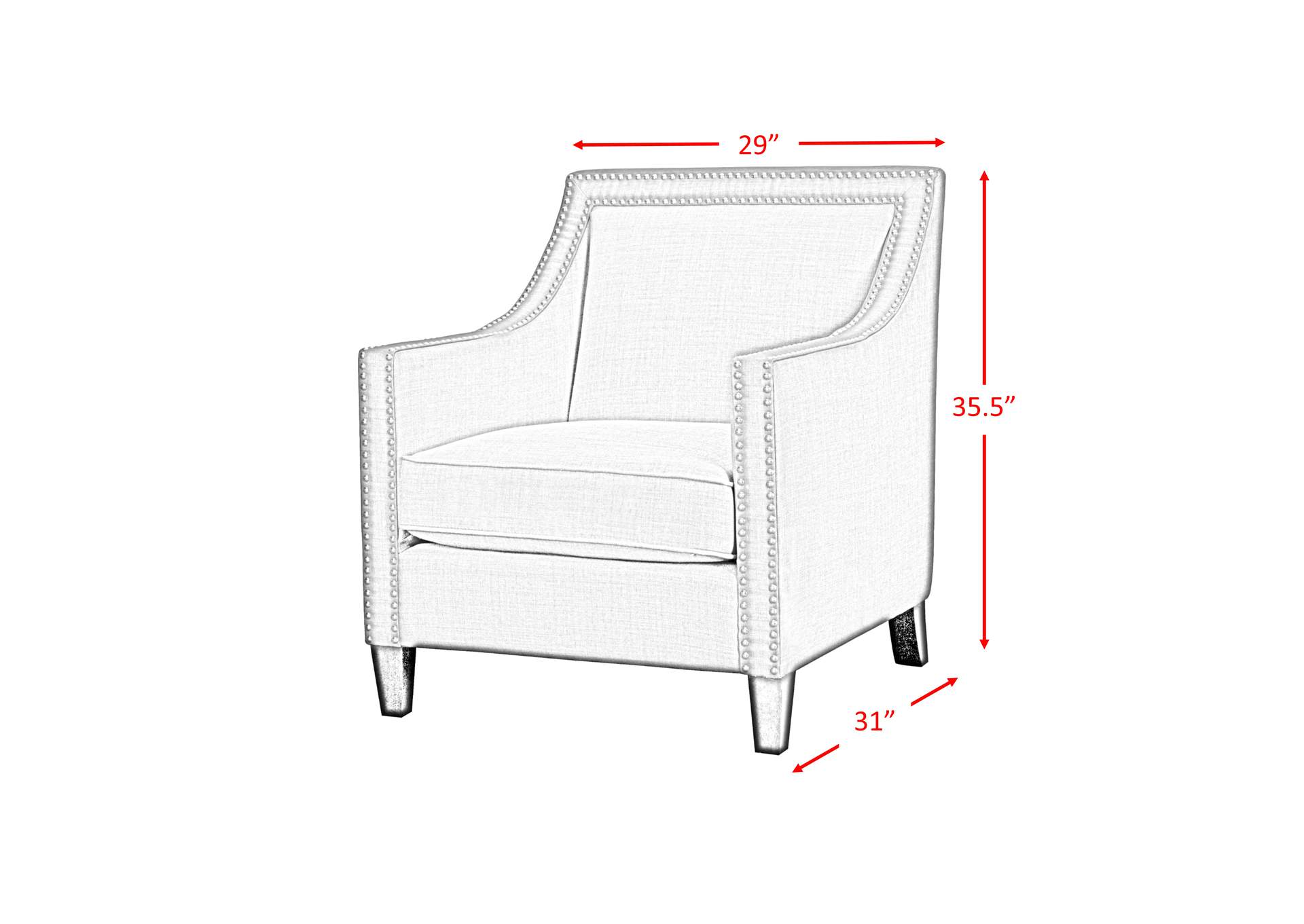 Erica 497 Chair With Chrome Nails In Sierra Toffee,Elements