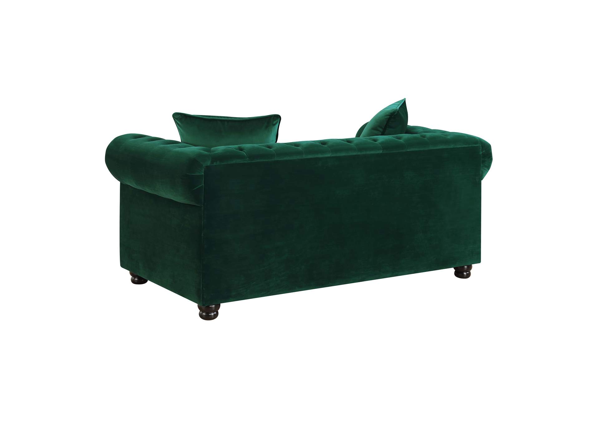 Greenwich Loveseat Broadway Emerald,Elements