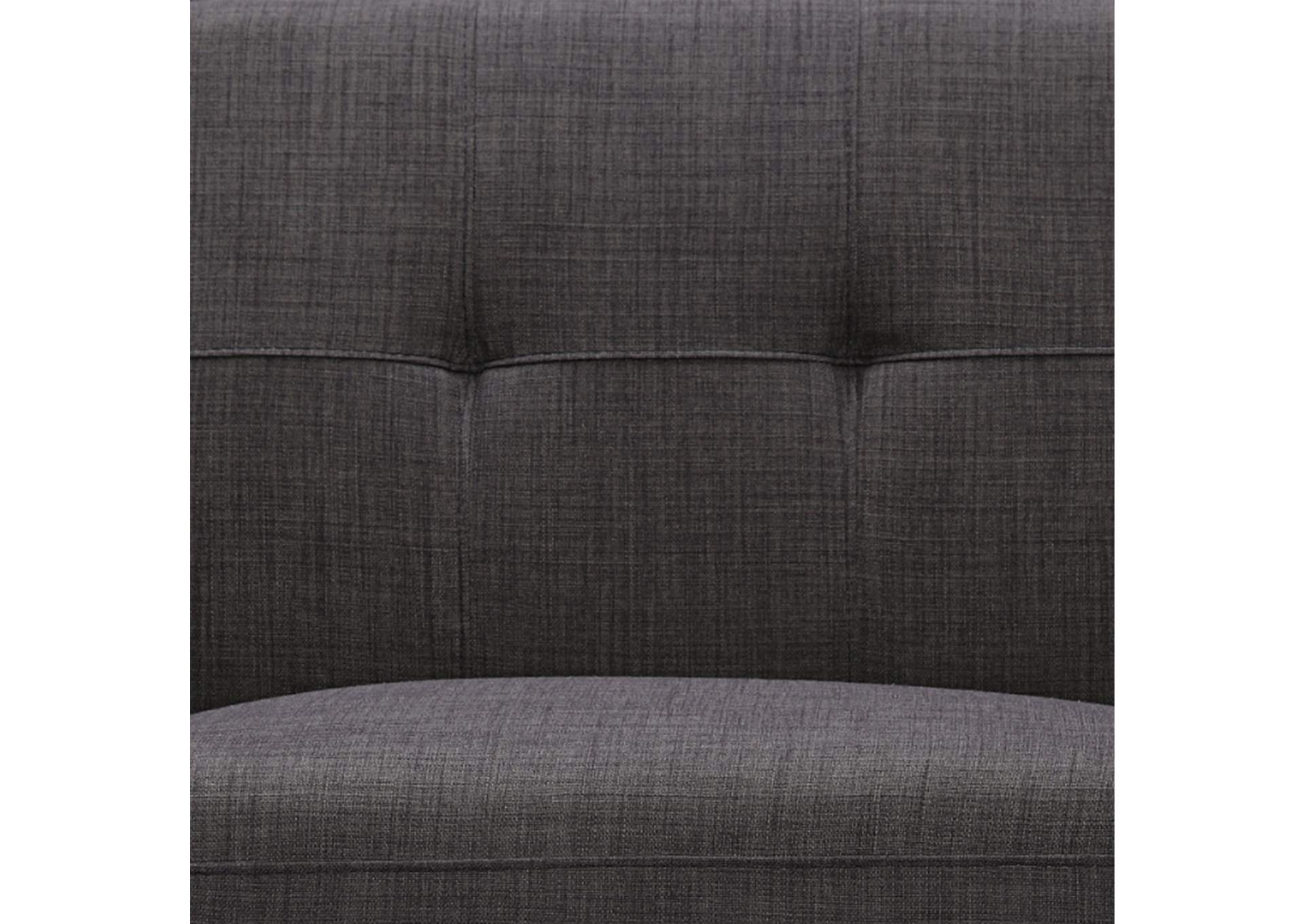 Hadley 4480 K - D Sofa Heirloom Charcoal No Pillow,Elements