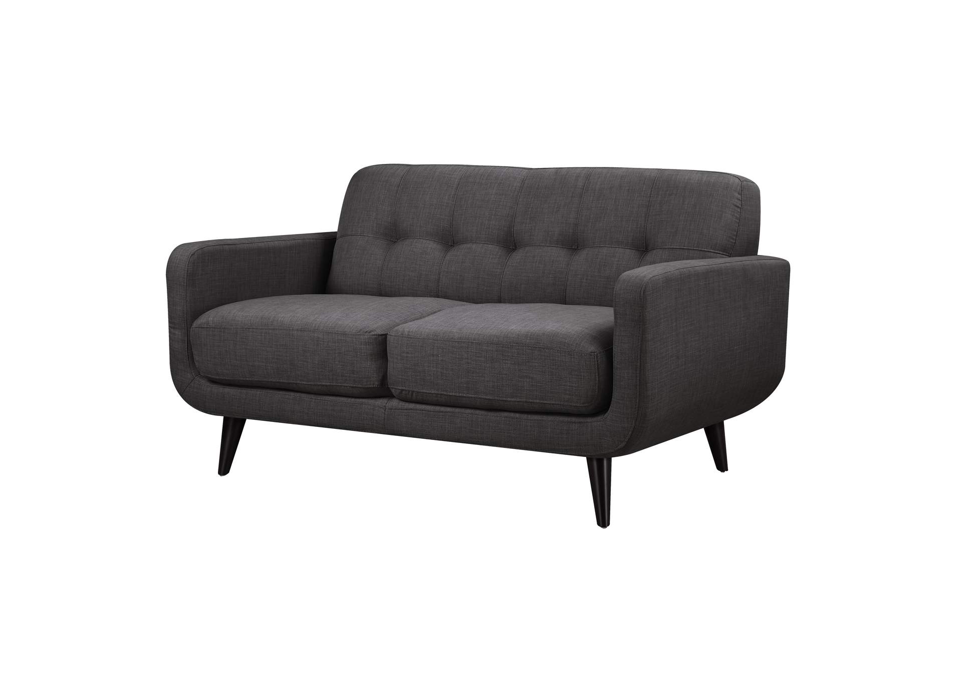 Hadley 4480 Kd Love Seat Heirloom Charcoal With No Pillows,Elements