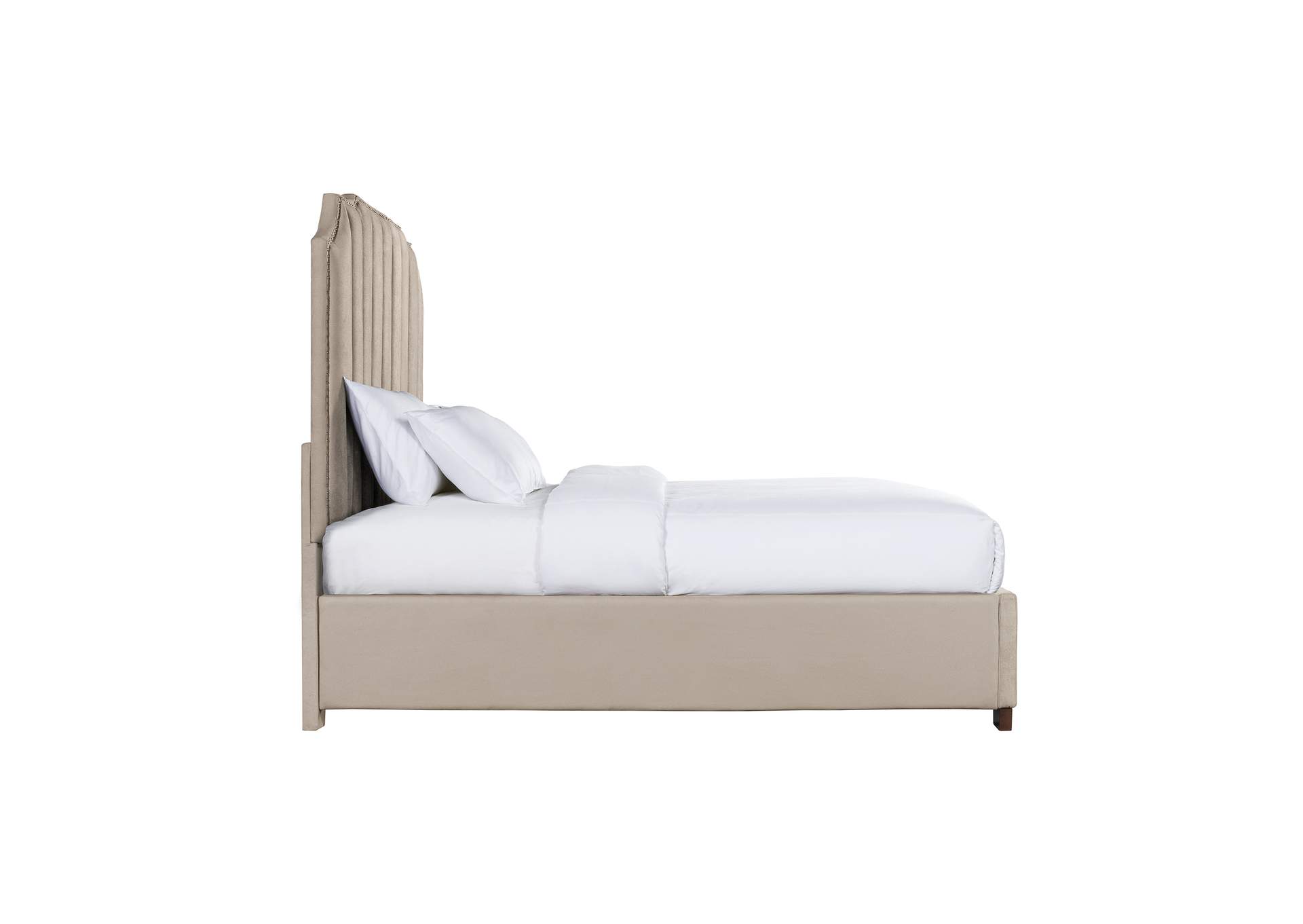 Harper Queen Bed Boulder Sand,Elements