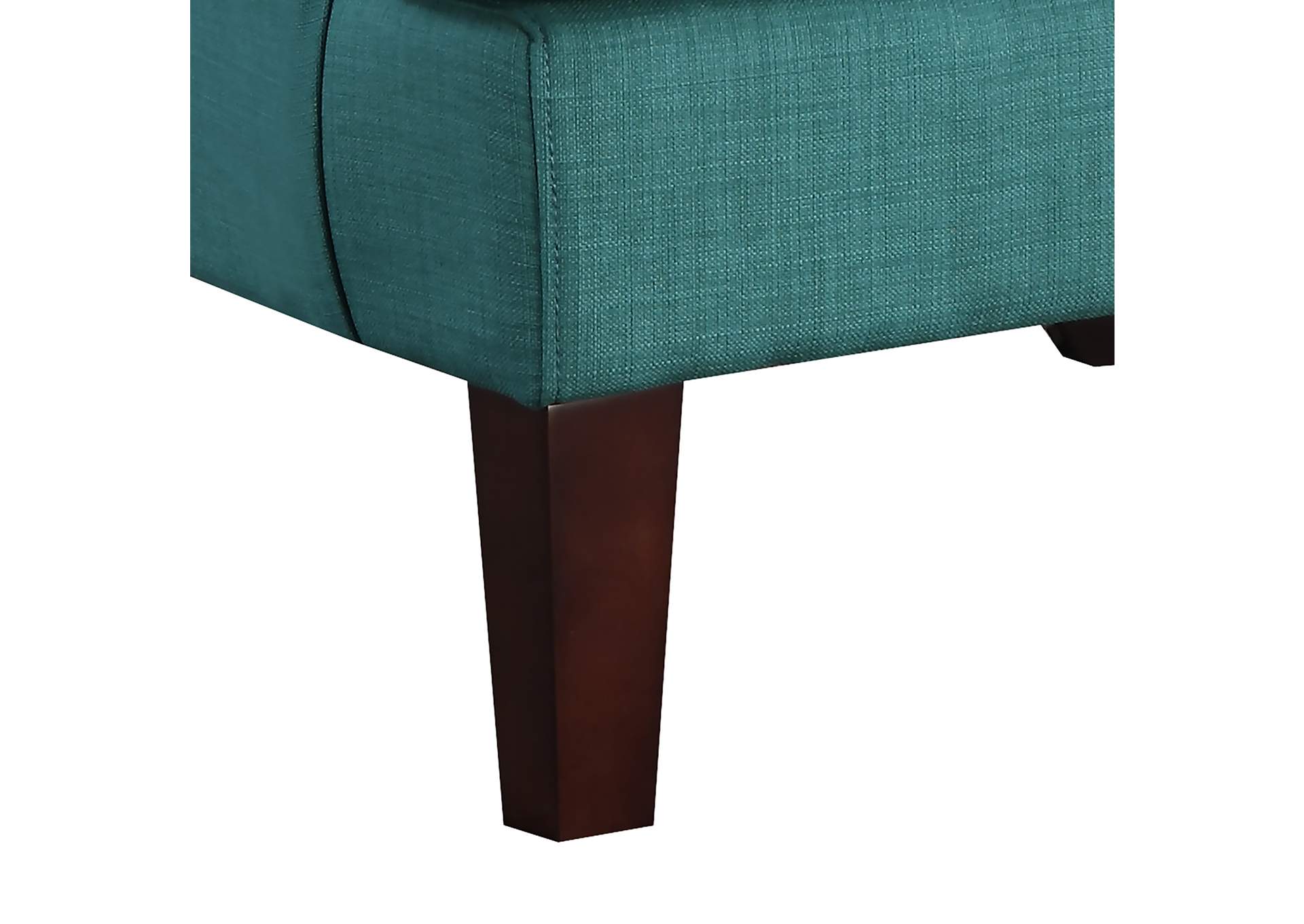 Kori 724 Chair With Chrome Nails Heirloom Aqua - Teal,Elements