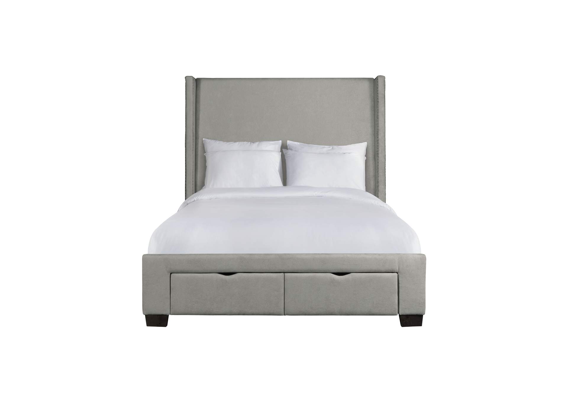 Magnolia Queen Storage Bed Boulder Grey,Elements