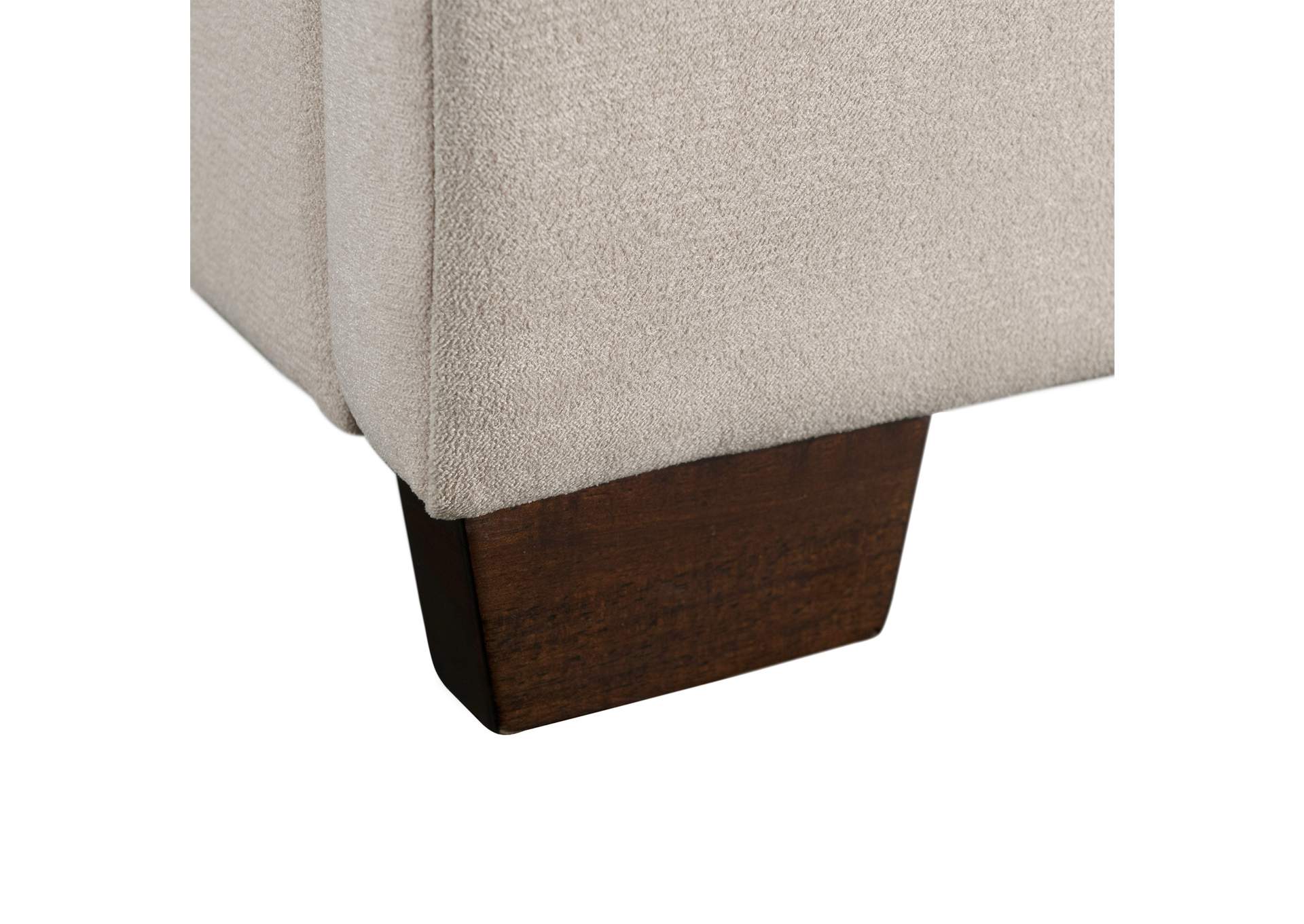 Magnolia King Storage Bed Boulder Sand,Elements