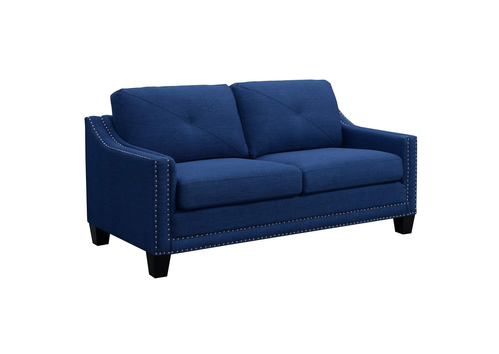 Malone 6651 Love Seat 72 Heirloom Blue,Elements