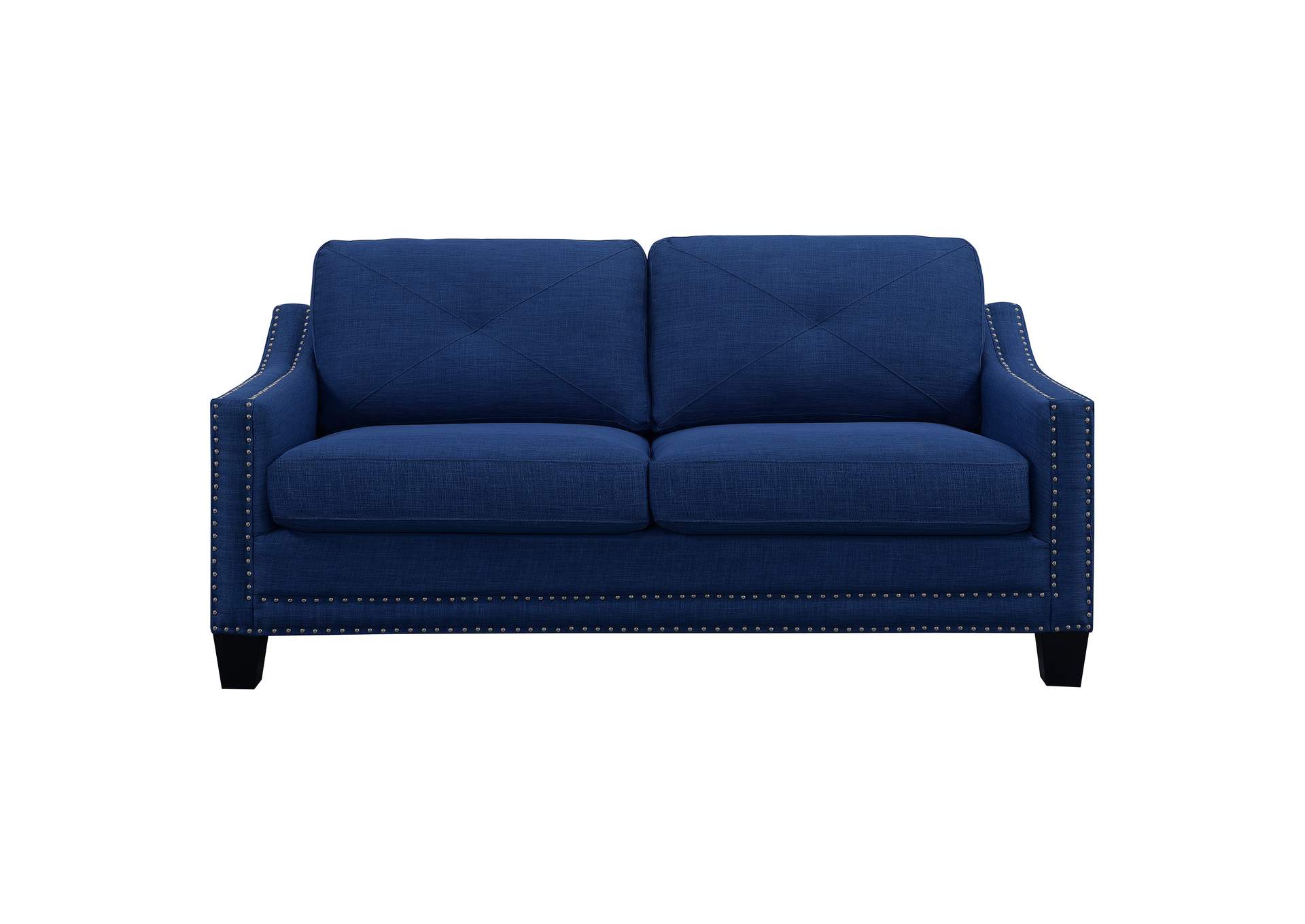 Malone 6651 Love Seat 72 Heirloom Blue,Elements