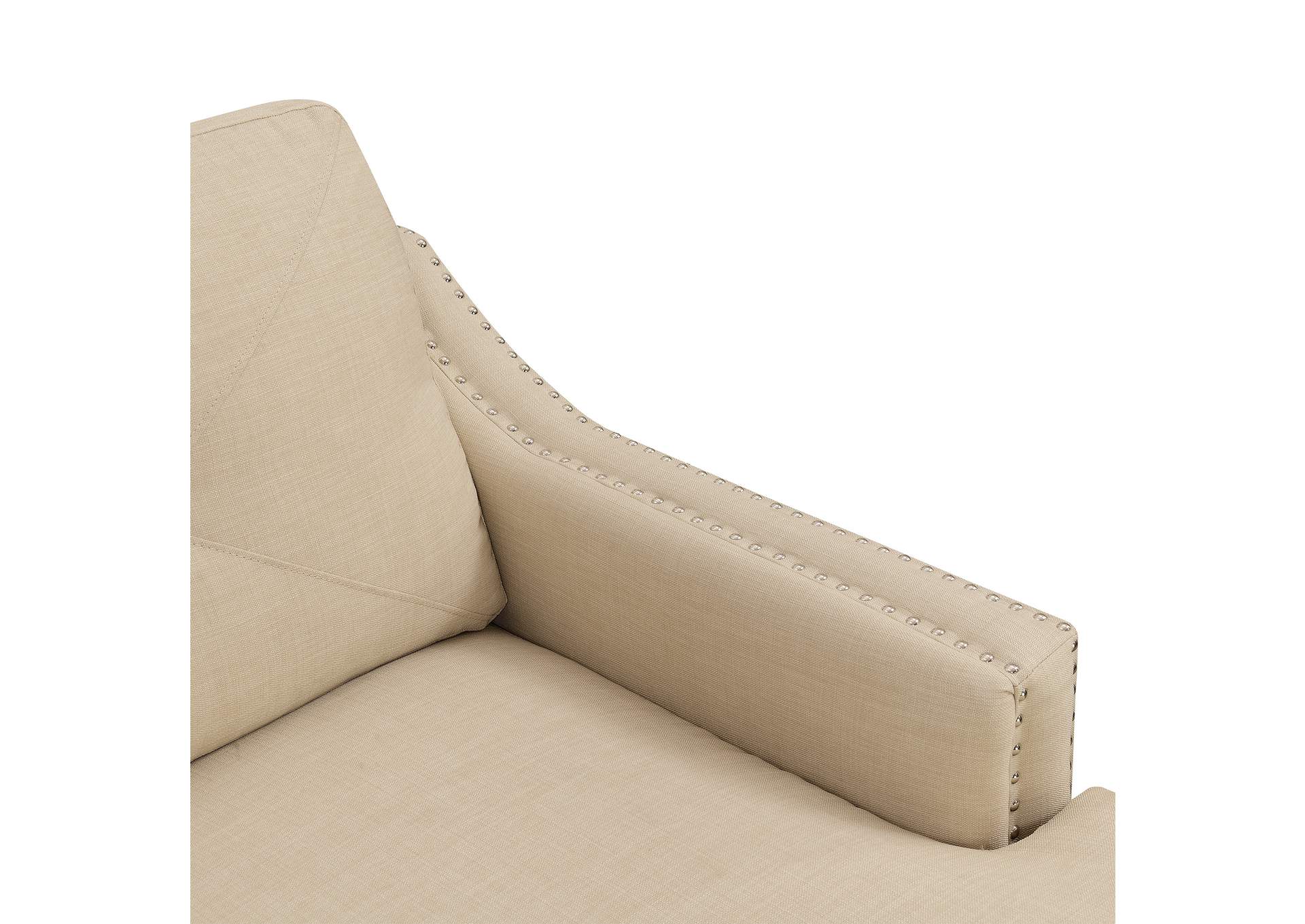 Malone 6651 Chair Chaise Heirloom Natural,Elements