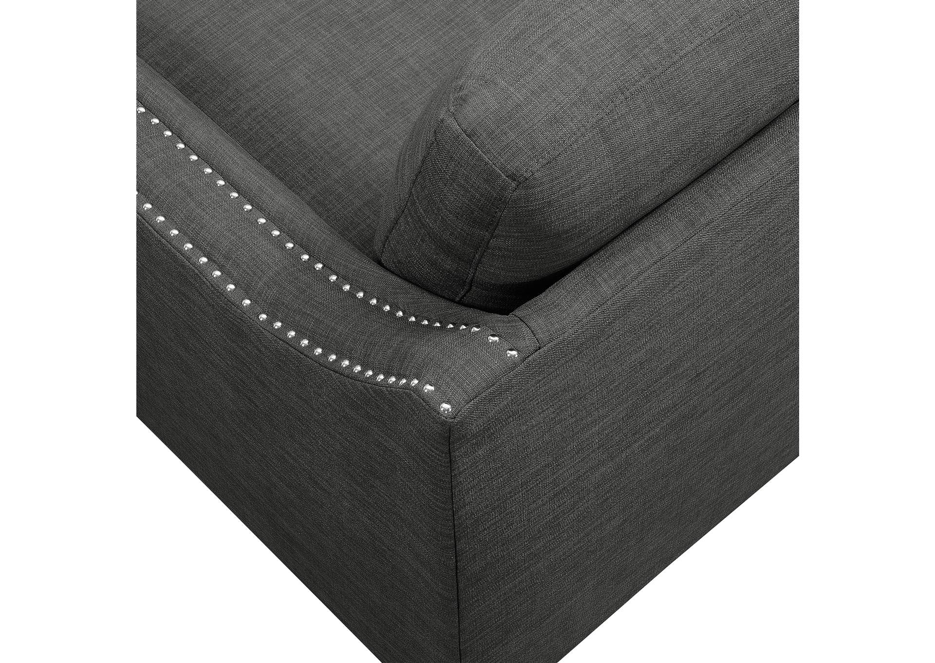 Malone Chair Chaise In Heirloom Charcoal,Elements
