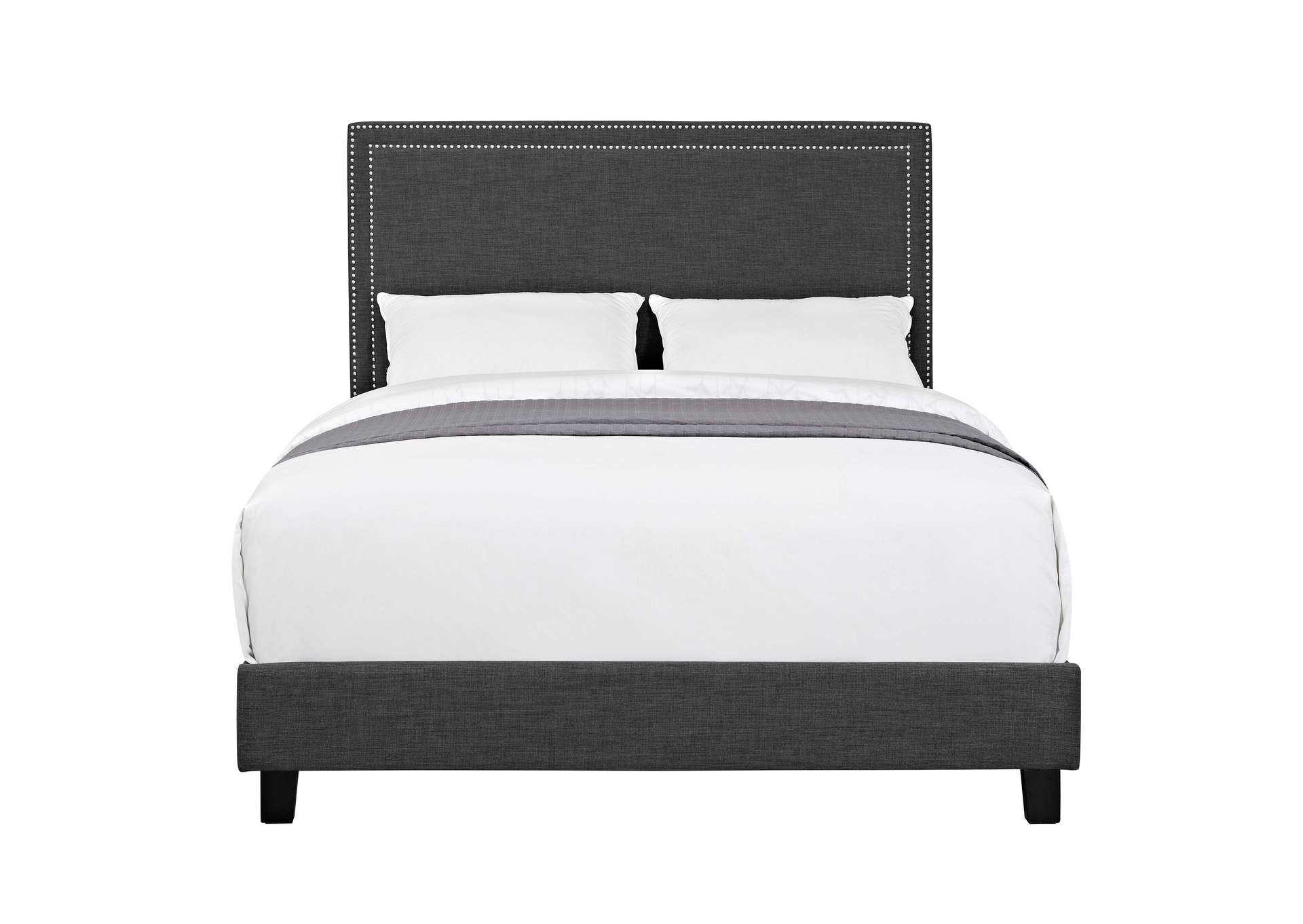 Erica Queen Bed Heirloom Charcoal,Elements