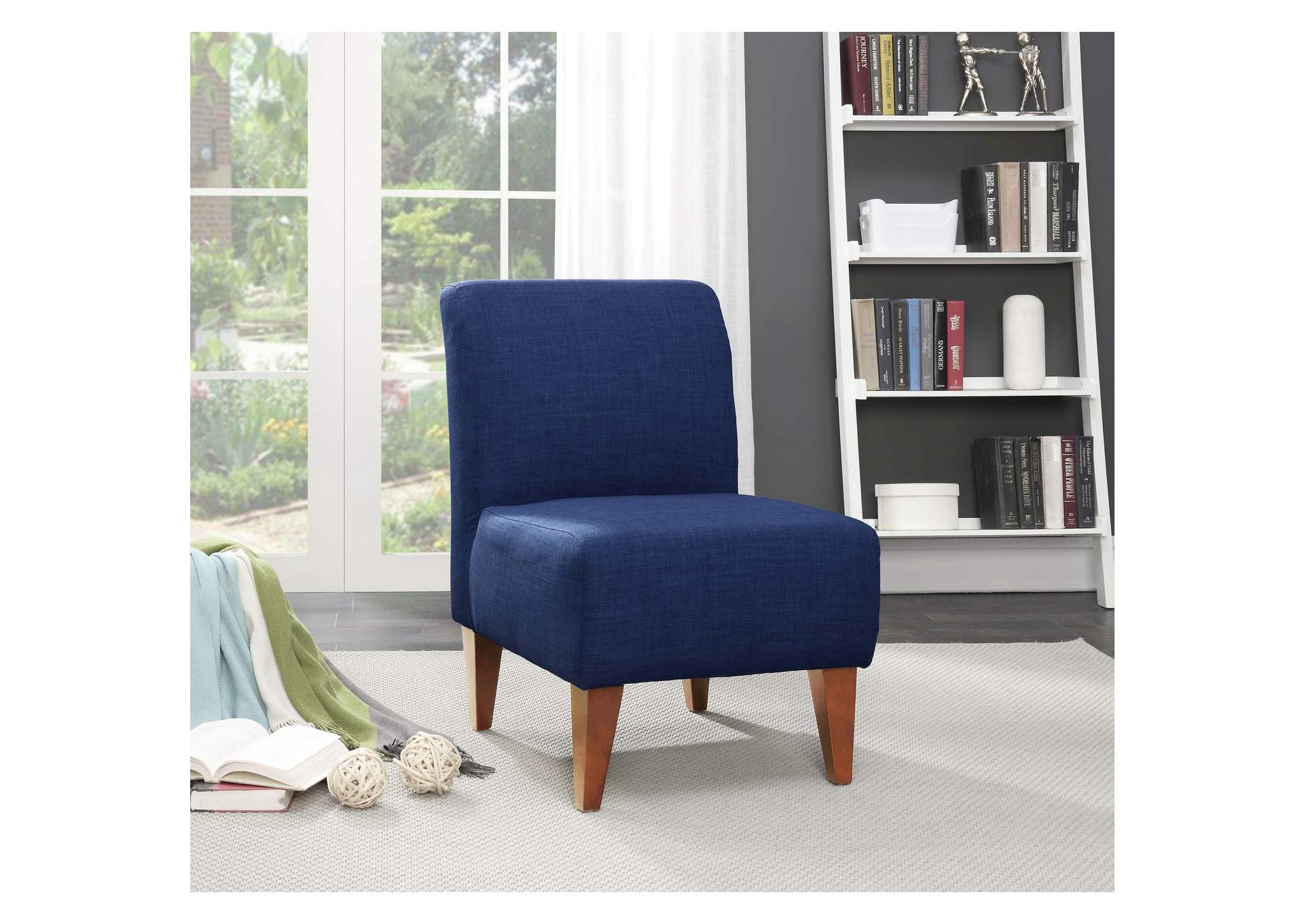 Scarlett Slipper Chair Heirloom Blue,Elements