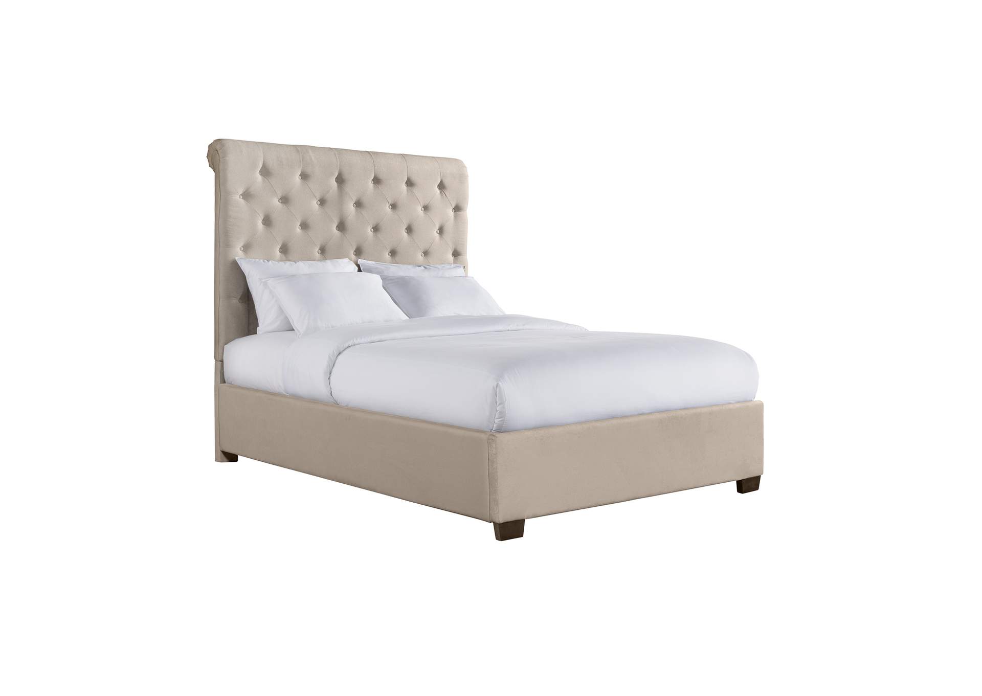 Waldorf Queen Bed Boulder Sand,Elements