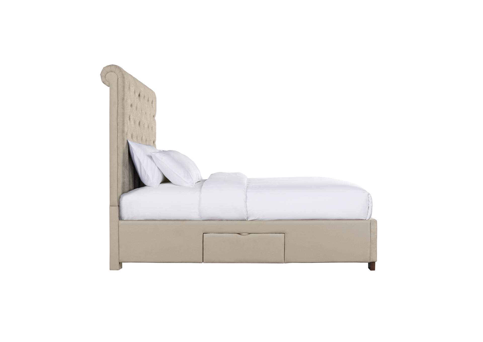 Waldorf Queen Storage Bed Boulder Sand,Elements