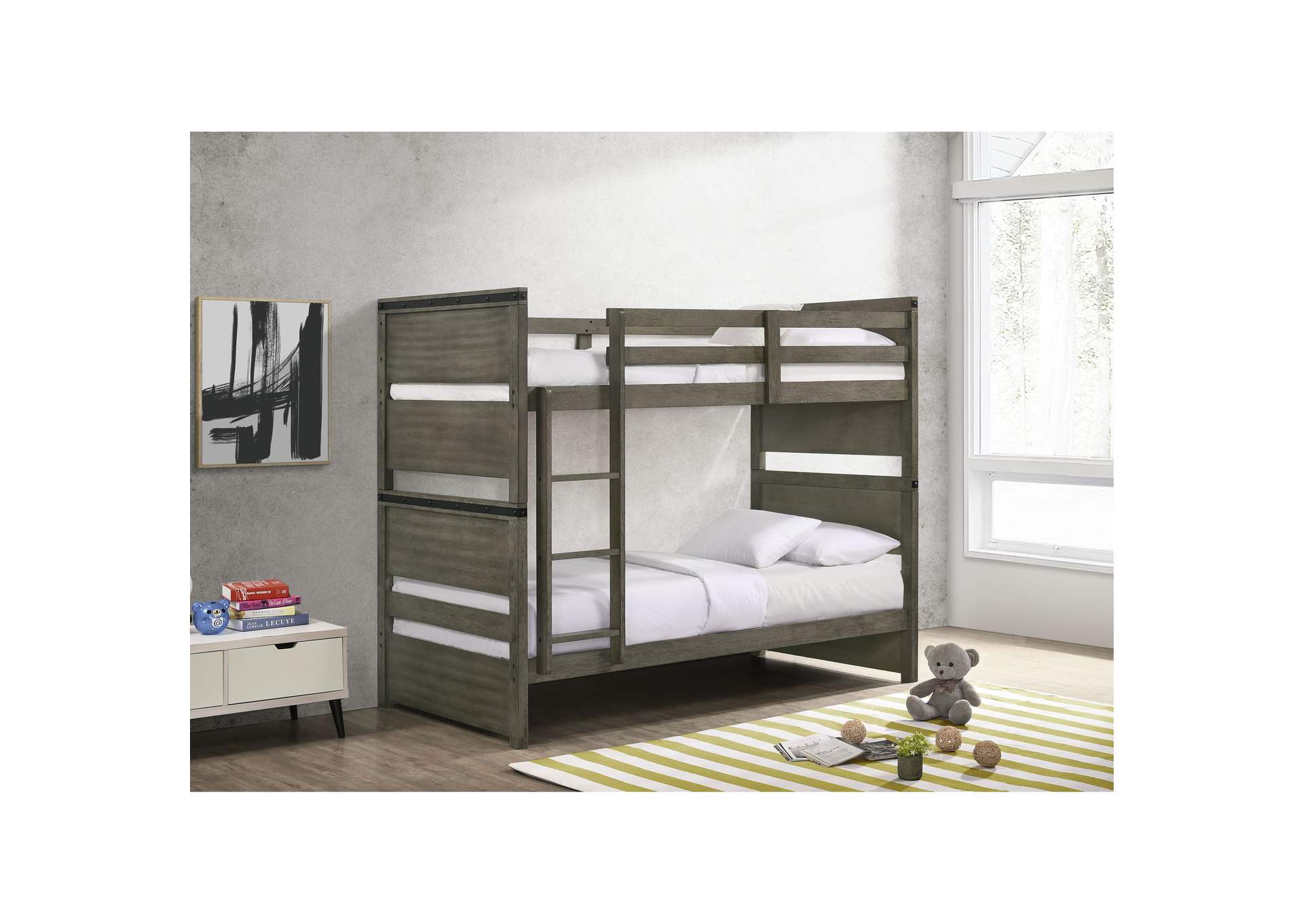 Wade Twin Over Twin Bunk,Elements