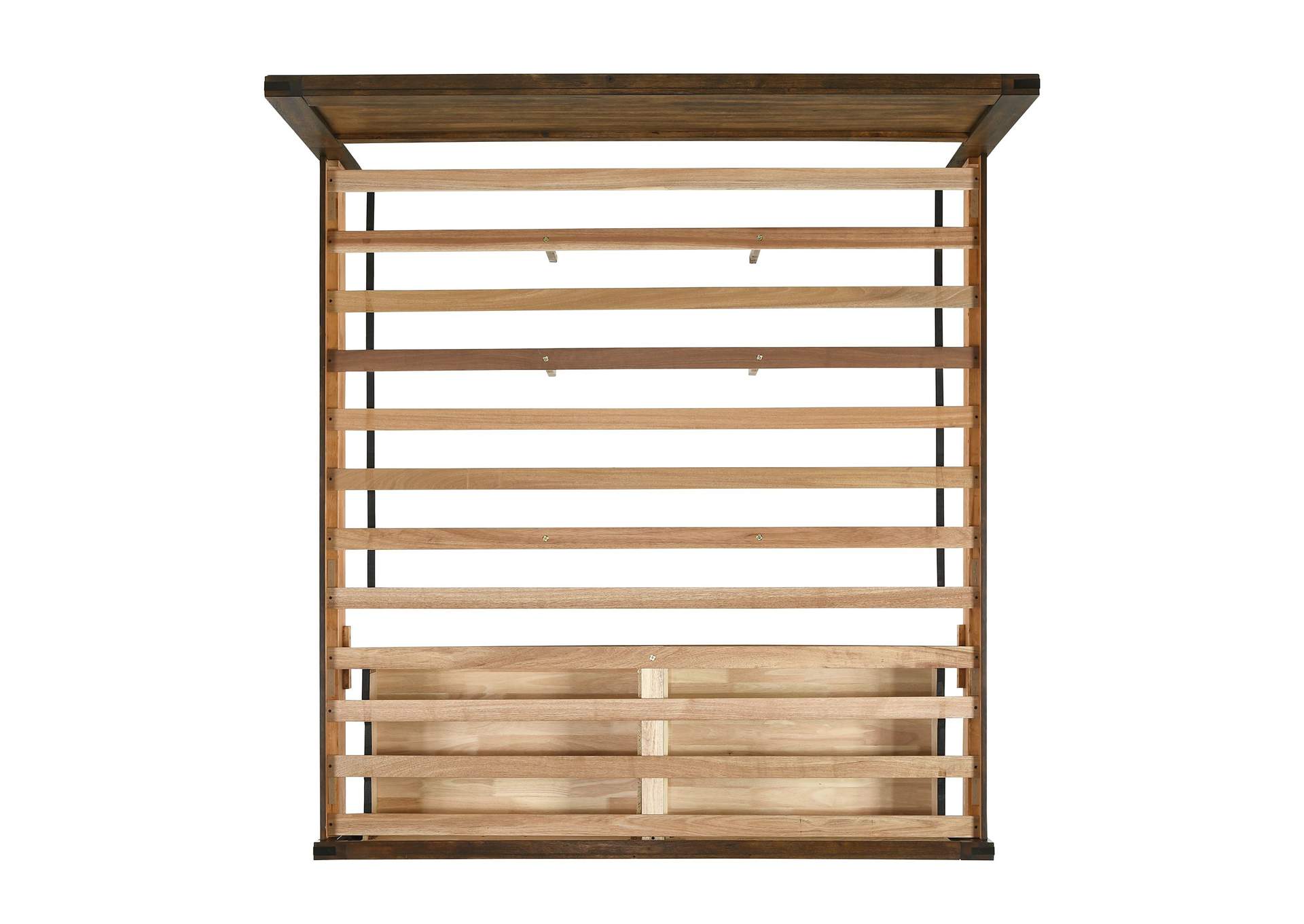 Warner King Platform Storage Bed In Chestnut,Elements