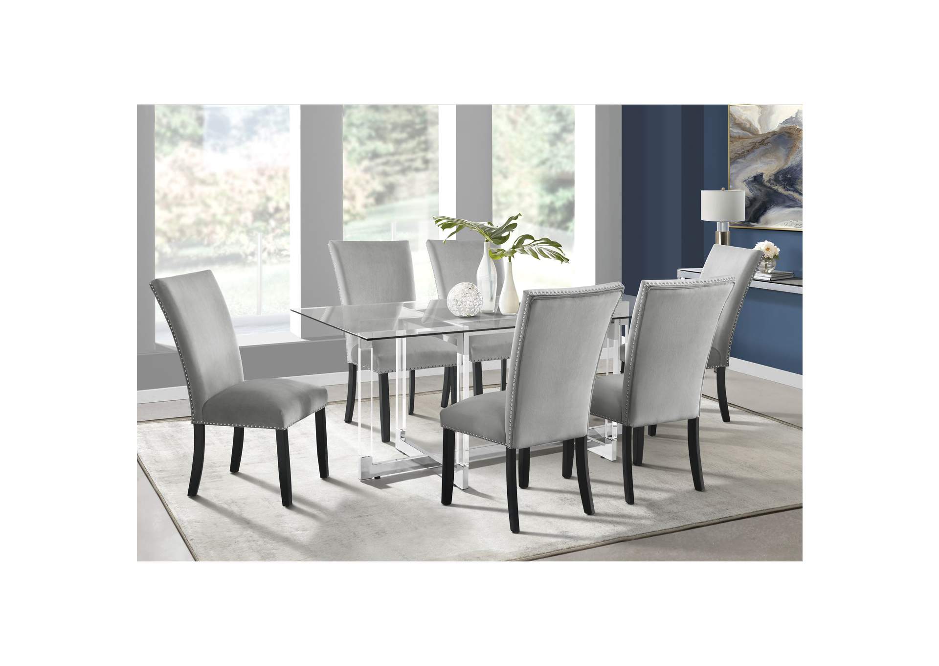 Zurich Rectangular Dining Table,Elements