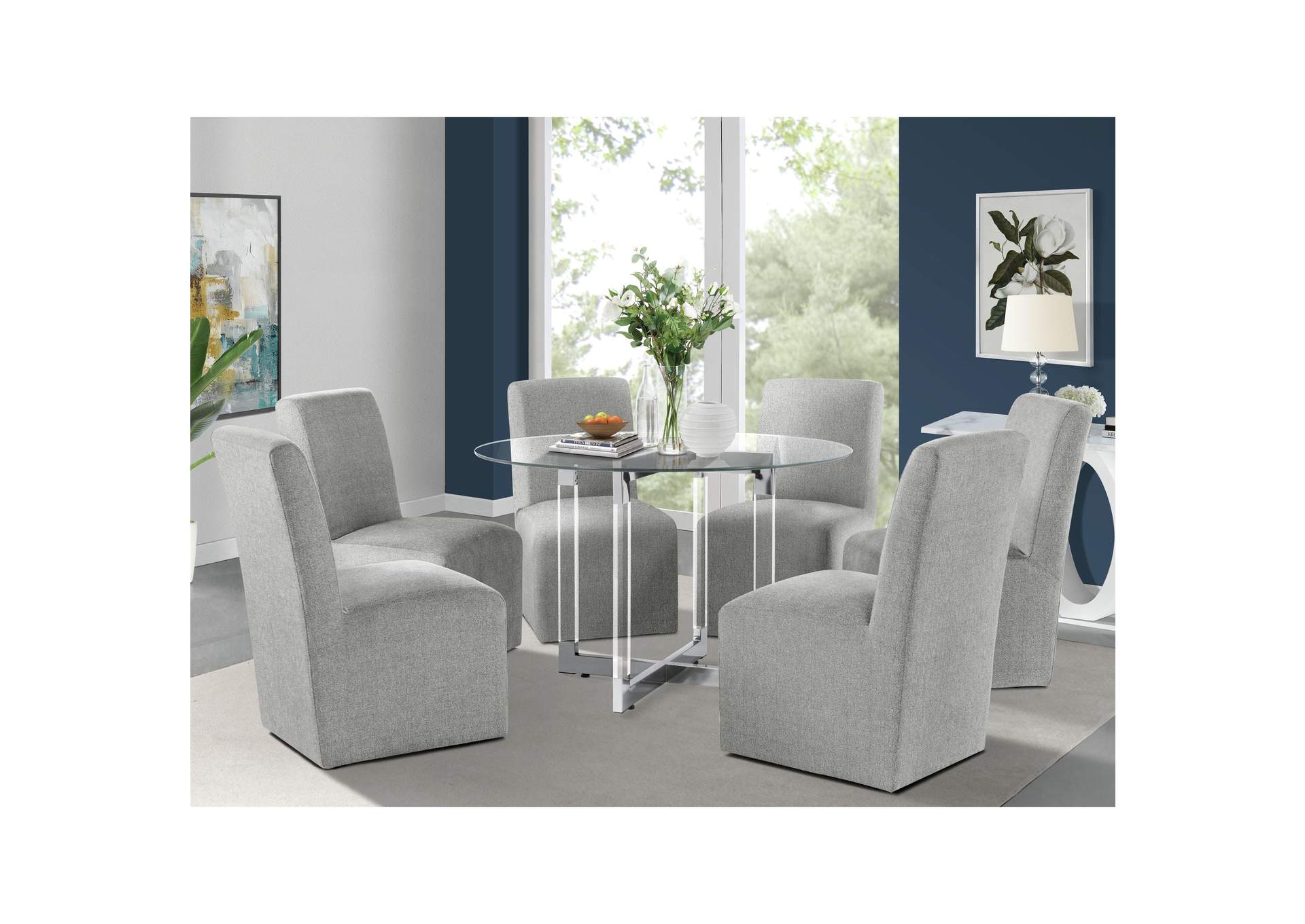Zurich Round Dining Table Complete,Elements