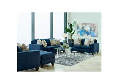 Image for 409 Loveseat In Jessie Navy