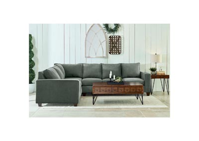 Image for 409 Sectional Set In Jessie Charcoal