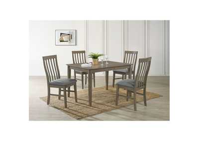 Image for Alan 5 Piece Dining Height Set In Brown