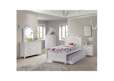 Image for Alana Twin Platform 5 Piece Bedroom Set