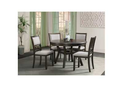 Image for Amherst Dining Side Chair With Fabric Cushion Dark Finish 2 Per Pack