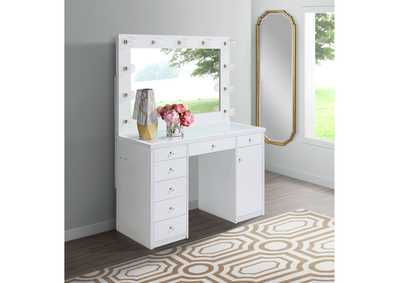 Image for Amia Complete Vanity With Lightbulbs