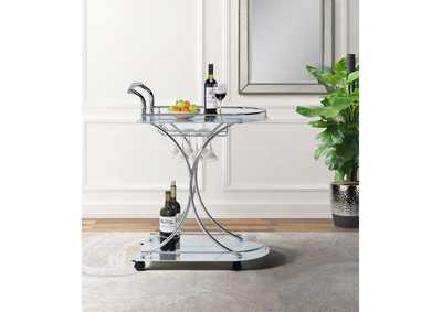 Image for Arguila Bar Cart (White) - 3 A Packaging