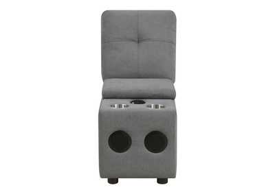 Image for Armani Modular Console W/USB Charger In Columbia Charcoal No Pillow (ISTA3 packaging)