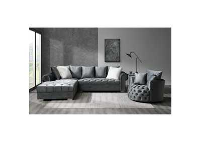 Image for Oasis Swivel Chair In Royale Metal