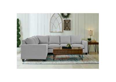 Image for 409 Sectional Set In Sincere Austere