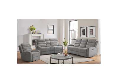 Image for Avanti Power Recliner In Whiskers Nature Grey