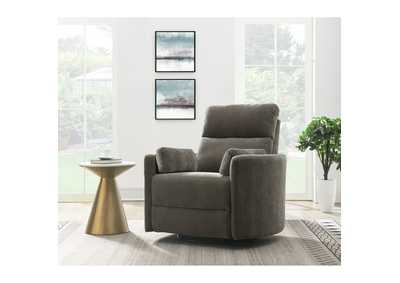 Image for Avila Power Glider Recliner With Battery Pack In Amigo Cocoa