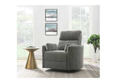 Image for Avila Power Glider Recliner With Battery Pack In Amigo Granite