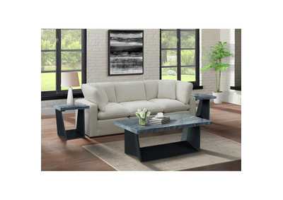 Image for Beckley Coffee Table Complete In Dark Marble Top