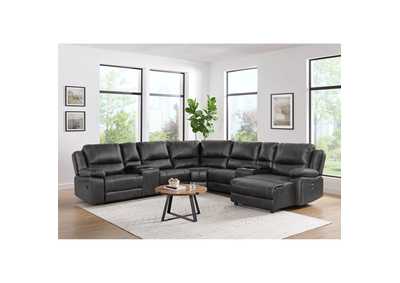 Image for Brenham Sectional Right Hand Facingreclining Chaise In Charcoal