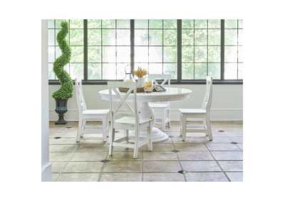 Image for Britton Way White Dining Table 2 Mary