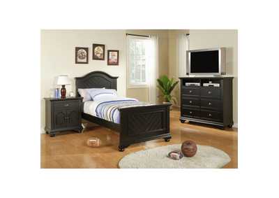 Image for Brook Black Nightstand