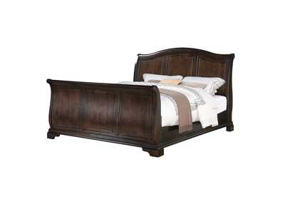 Image for Cameron Cherry Queen Sleigh Bed