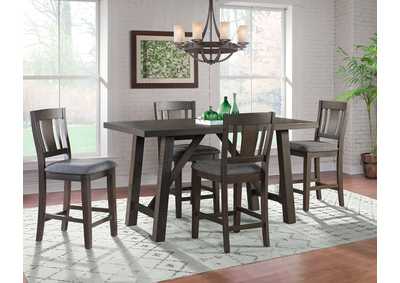 Image for Cash Counter 5 Piece Dining Set - Table Four Chairs